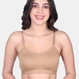 SKDREAMS Full Coverage Non Padded Workout Bra With All Day Comfort-8
