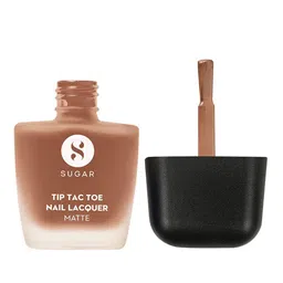 SUGAR Tip Tac Toe Long Lasting Nail Lacquer Matte - 9ml - Caramel Crunch 40-42