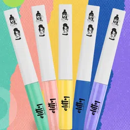 Elitty Set of 5 All Eyes On You Pop Eyeliners with Witch Hazel 4 ml Each - Play Date Combo-4