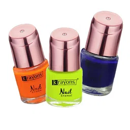 krayons Set of 3 ColorMe Crazy Long-Lasting Gel Nail Enamels - 8ml each-image-67