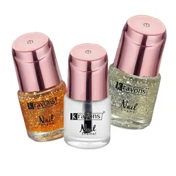 krayons Set of 3 ColorMe Crazy Long-Lasting Nail Enamels - 8ml each-image-44