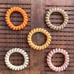 Radhya Accessories Women Set of 5 Ponytail Holders-image-85