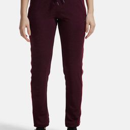 Jockey Straight Fit Track Pants with Stay Dry Treatment-image-52