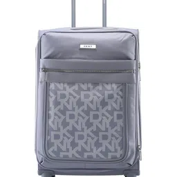 DKNY AFTER HOURS Printed Soft-Sided Polyester Twill Material Medium Trolley Suitcase 80L-4