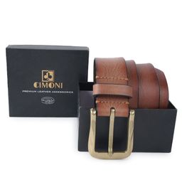 CIMONI Men Leather Formal Belt-image-73