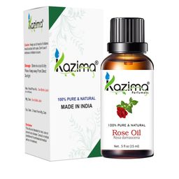 KAZIMA Pure Natural Rose Essential Oil - 15 ml-56