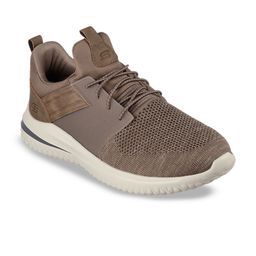 Skechers Mens DELSON 3 Khaki Casual Shoes-image-18