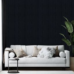 Wallpics Black Printed Self-Adhesive Wall Sticker-image-53
