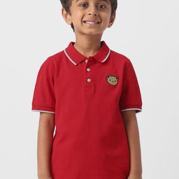 Nauti Nati Boys Polo Collar Antimicrobial T-shirt-image-87