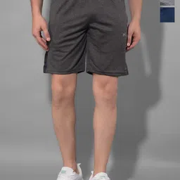 Force NXT Men Pack Of 3 Antimicrobial Technology Training or Gym Sports Shorts-image-60