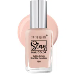 SWISS BEAUTY Slay Quick Dry Nail Polish with Ultra Shine Formula 13 ml - French Toast 04-51