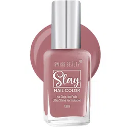 SWISS BEAUTY Quick Dry Slay Nail Polish with Ultra Shine Formula 13 ml - Gaze Star 37-image-78