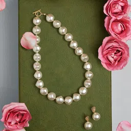 AMI Pearls Beaded Jewellery Set-42