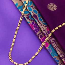 P N GADGIL JEWELLERS Unisex Pristine Minimalism 22 Kt Gold Chain 8.55 gm-image-91