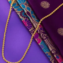 P N GADGIL JEWELLERS Radiant Simplicity Yellow GoldChain For Unisex-image-27
