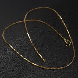 Joyalukkas Men Gold Necklace Gold - 22 Kt-image-8