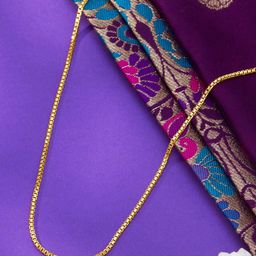 P N GADGIL JEWELLERS Unisex Simply Refined Yellow 22 Kt Gold Chain-image-19