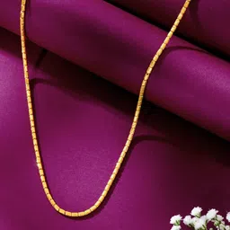P N GADGIL JEWELLERS Unisex Nebula Link 22 Kt Gold Chain 7.92 gm-image-30