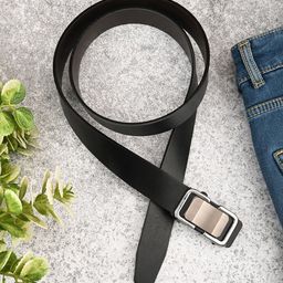 BuckleUp Men Textured Wide Belt-image-44