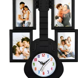 Attractionz Black and White Analogue Contemporary Wall Clock Core-image-5