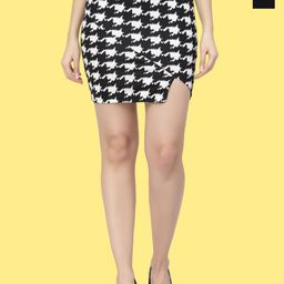 Popwings Pack Of 2 Pencil Above Knee Skirts-image-72