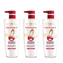 LOreal Paris Set of 3 Total Repair 5 Advanced Repairing Shampoos - 640 ml each-38