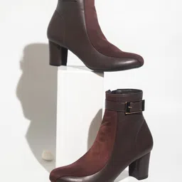 Inc 5 Block Heeled Regular Boots-image-16