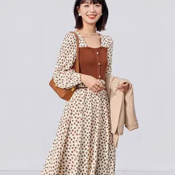 JC Collection Floral Printed Fit & Flare Dress-image-15