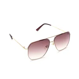 HASHTAG EYEWEAR Unisex Rectangle Sunglasses with UV Protected Lens-45