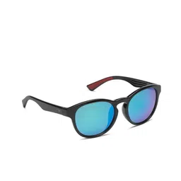 SUNNIES Rectangle Lens with Polarised and UV Protected Sunglasses-55