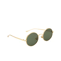 MAGNEQ Lens & Round Sunglasses With Polarised & UV Protected Lens MG 8343/S C2 4822-Green-7