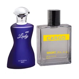 CFS Lady & Cargo Sport Set Of 2 Long Lasting Eau De Parfum - 100ml Each-44