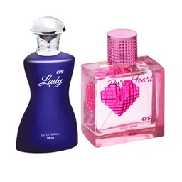 CFS Lady & Pure Heart Pink Set Of 2 Long Lasting Eau De Parfum - 100ml Each-11