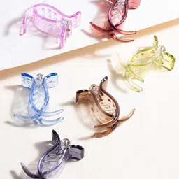 AccessHer Women Set Of 6 Claw Clips-19