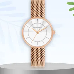 Mast & Harbour Women Stainless Steel Bracelet Style Analogue Watch MH-5702-image-48