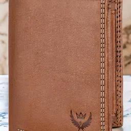 LORENZ Unisex Leather RFID Two Fold Wallet-11