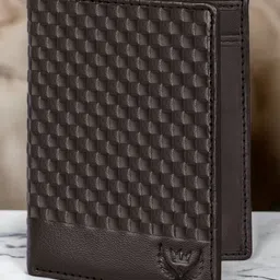 LORENZ Unisex Textured Leather RFID Two Fold Wallet-15
