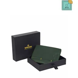 WROGN Men Leather Two Fold Wallet-12