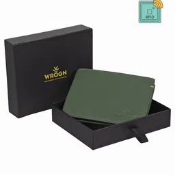 WROGN Men Leather Two Fold Wallet-image-58