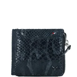 REDHORNS Men Animal Textured Rfid Leather Two Fold Wallet-56