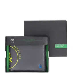 United Colors of Benetton Men Printed Leather Two Fold Wallet-picture-31