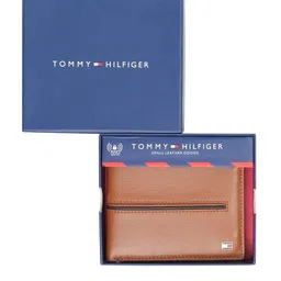 Tommy Hilfiger Men Textured Leather Two Fold Wallet-picture-2