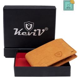 Keviv Men Leather Two Fold Wallet-image-7