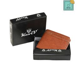 Keviv Men Leather Two Fold Wallet-image-35