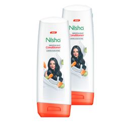 Nisha Set Of 2 Hair Conditioner With Almond & Olive - 80ml Each-1