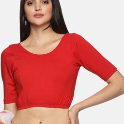 NOT YET by us Stretchable Readymade Saree Blouse-picture-32
