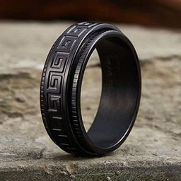 MEENAZ Men Silver-Plated Stainless Steel Finger Ring-image-23