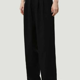BROADSTAR Women Smart Loose Fit High-Rise Easy Wash Trousers-picture-22