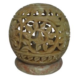 Avinash Handicrafts Brown Candle Holder-image-52