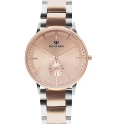 MONT NEO Women Embellished Dial & Stainless Steel Analogue Watch 7009E-M1307-picture-28